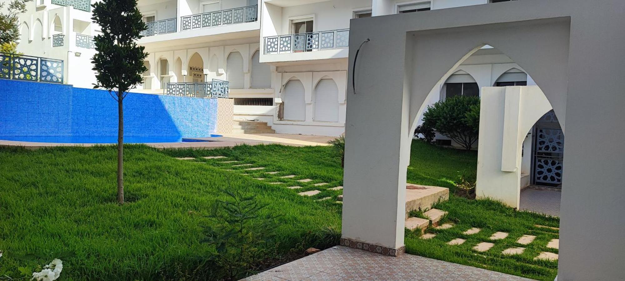 Magnifique Appartement De Standing A Tanger Avec Vue Sur Mer Et Acces Piscine Esterno foto